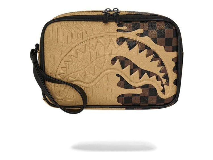 Sprayground Henny Melt Toiletry Brick Beige