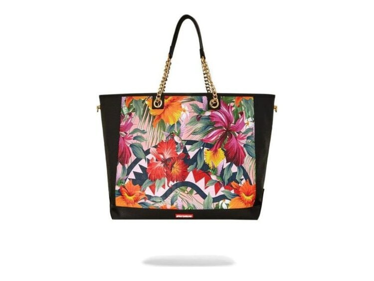 Sprayground Hummingbird Shark Tote Orange