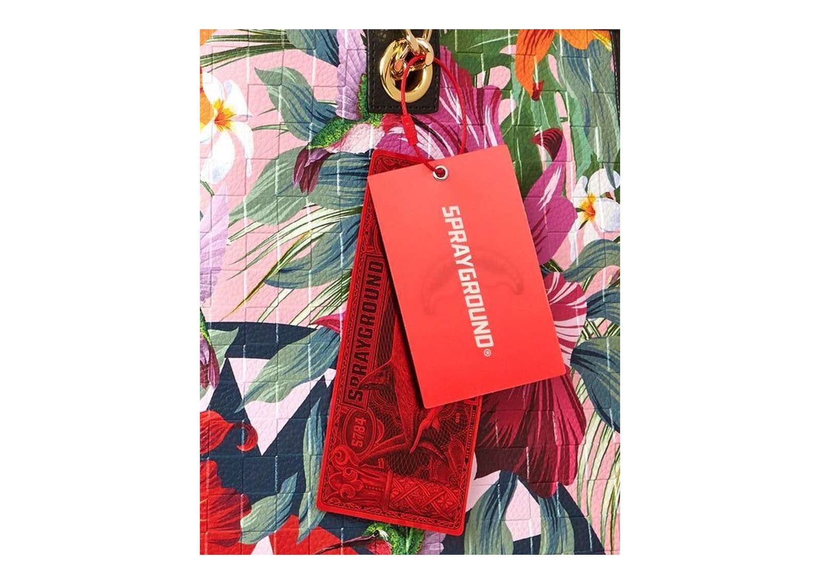 Sprayground Hummingbird Shark Tote Orange - görsel 10