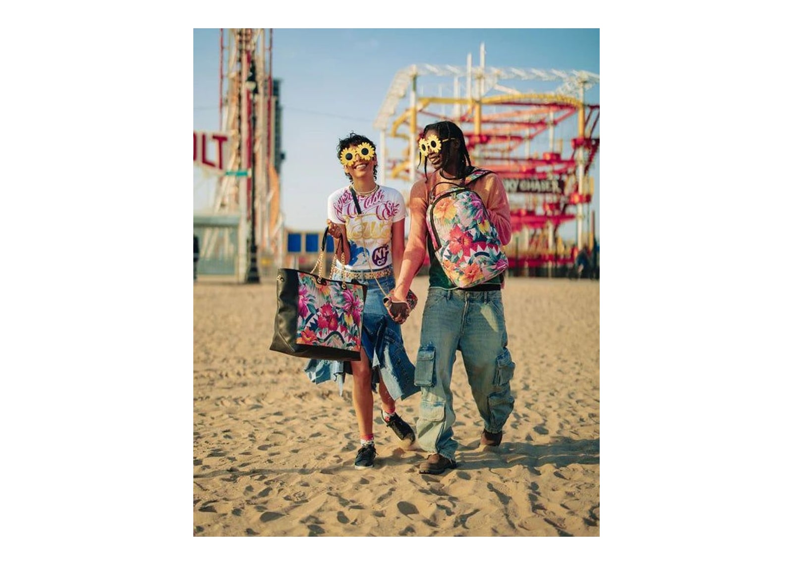 Sprayground Hummingbird Shark Tote Orange - görsel 7