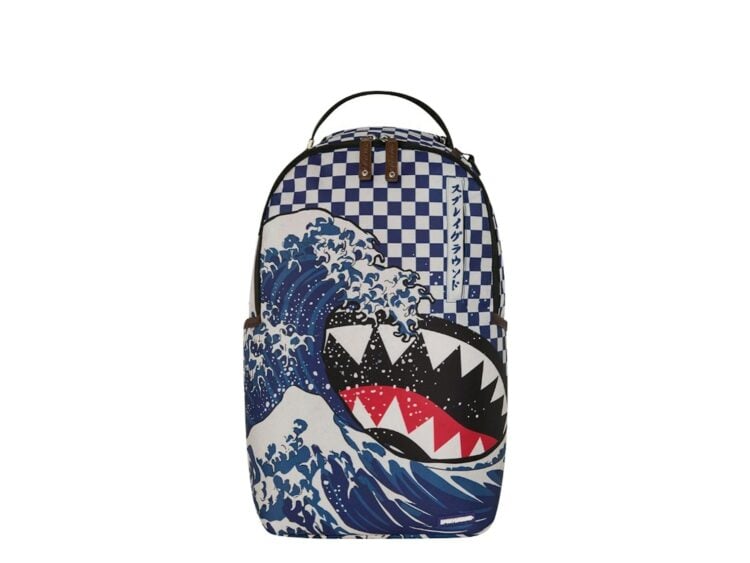Sprayground Ichimatsu-Moyo Camokawa Backpack Blue