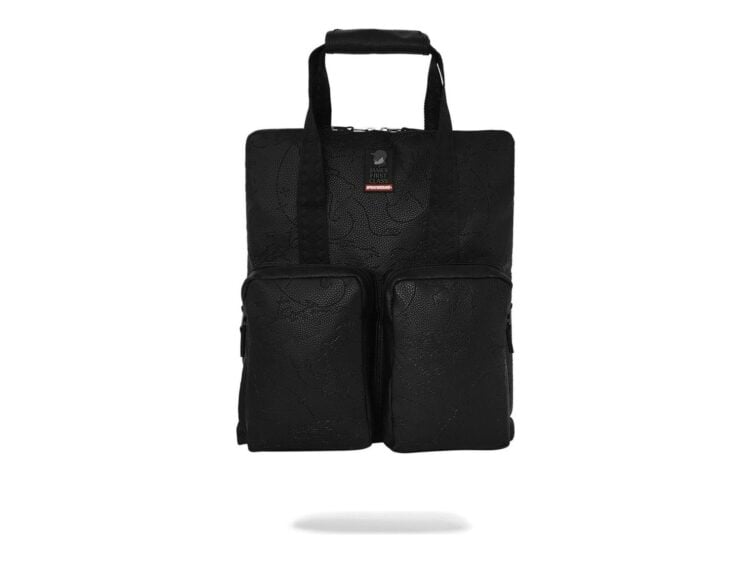 Sprayground James First Class Messenger Bag Black