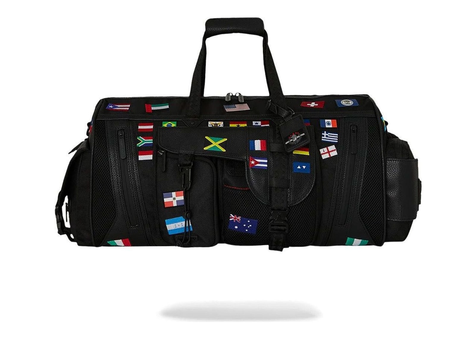 Sprayground James Flags Special Ops Duffle Black