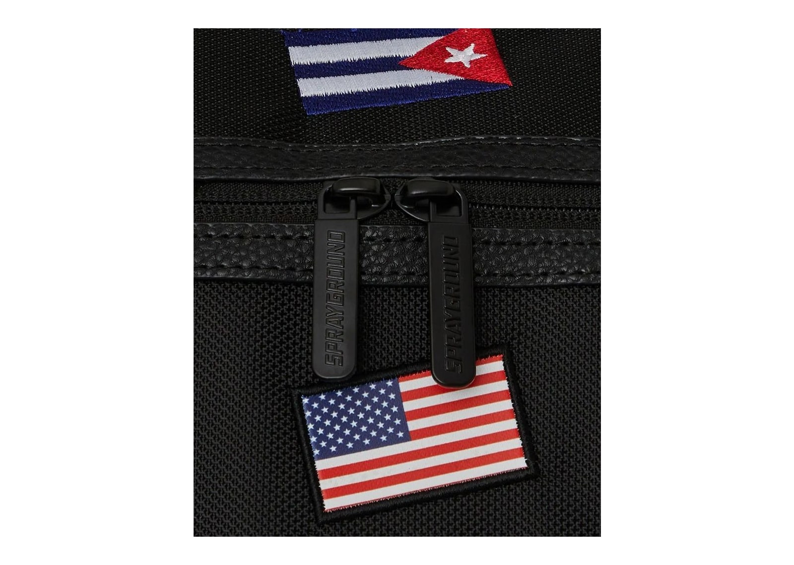 Sprayground James Flags Special Ops Duffle Black - görsel 11