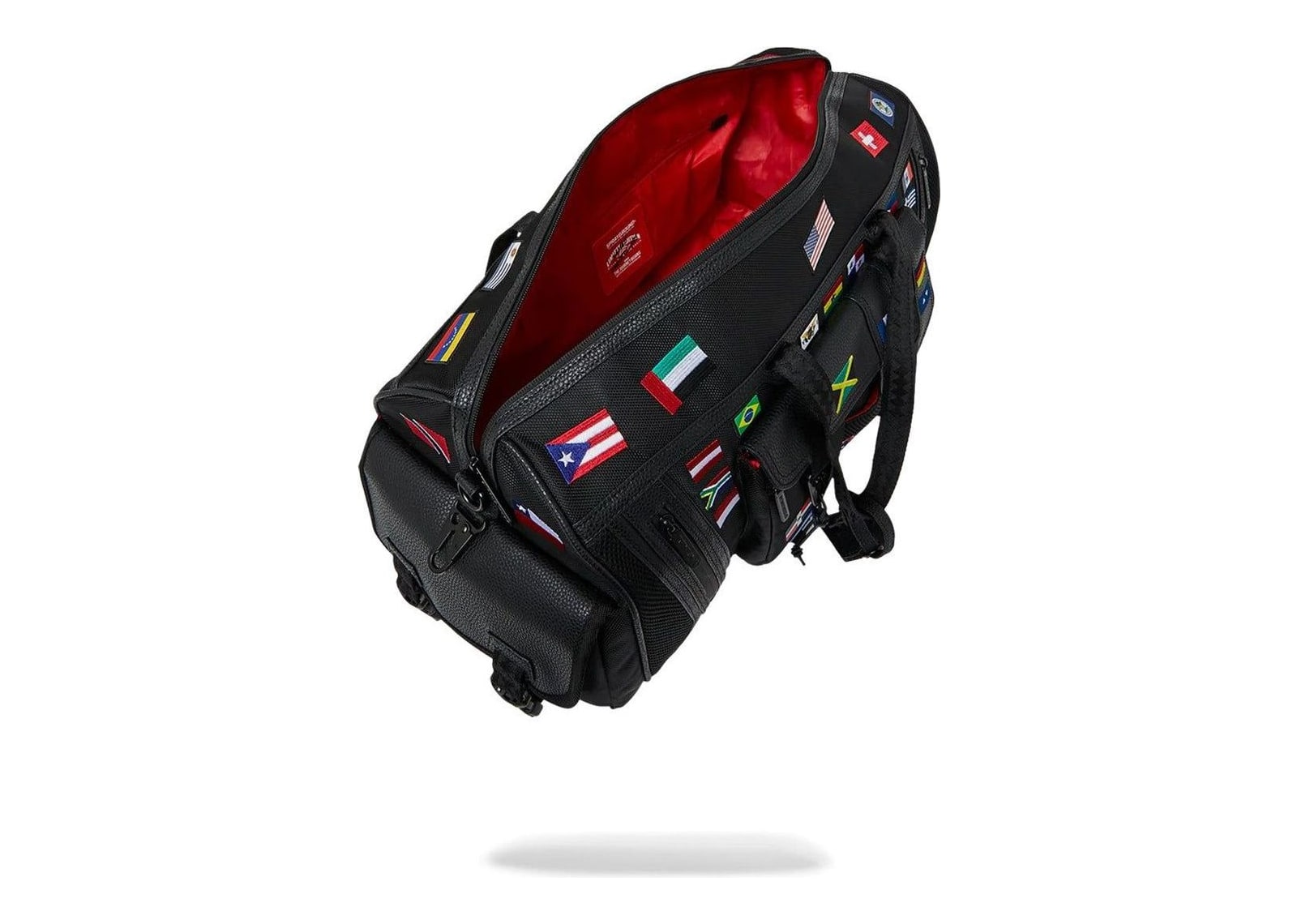 Sprayground James Flags Special Ops Duffle Black - görsel 13