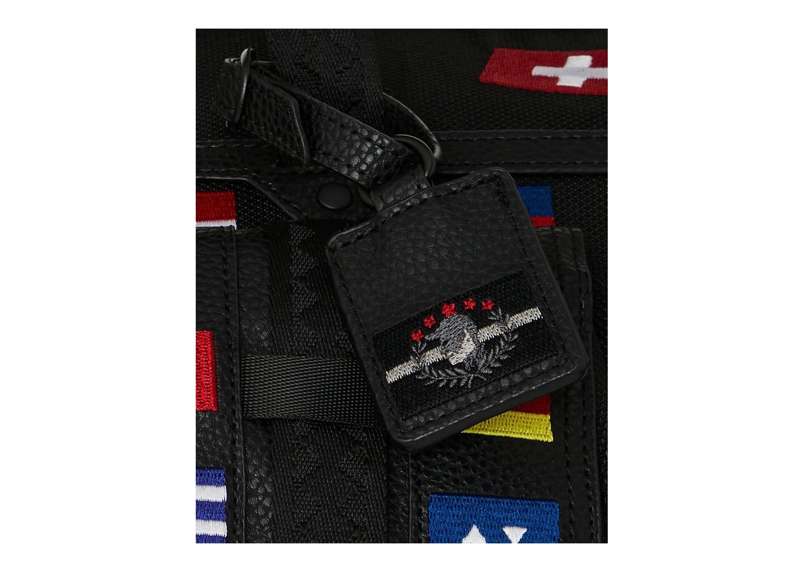 Sprayground James Flags Special Ops Duffle Black - görsel 15