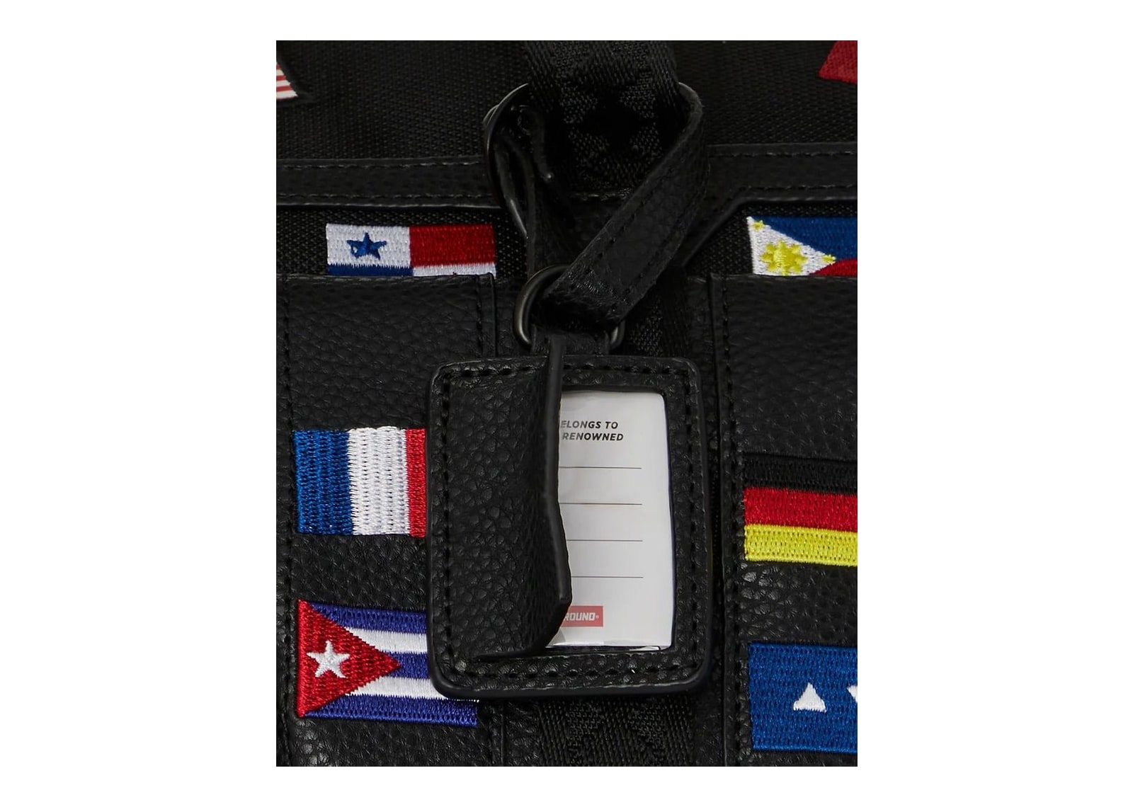 Sprayground James Flags Special Ops Duffle Black - görsel 16