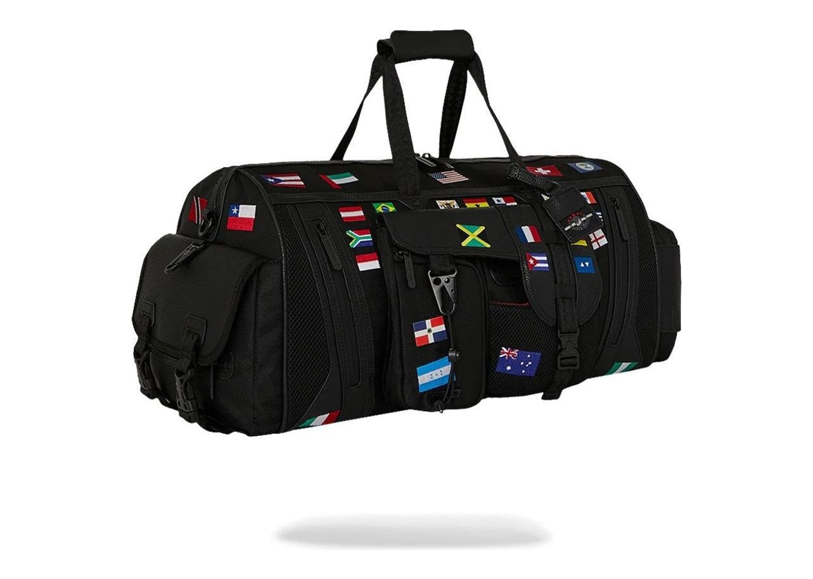 Sprayground James Flags Special Ops Duffle Black - görsel 3