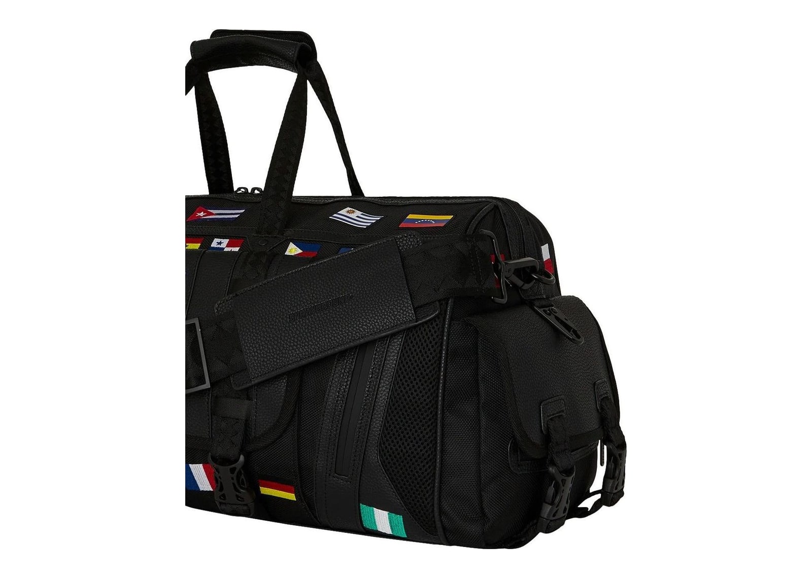 Sprayground James Flags Special Ops Duffle Black - görsel 9