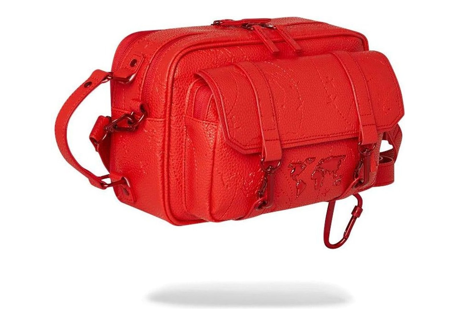 Sprayground James Global Red Crossbody Red - görsel 3
