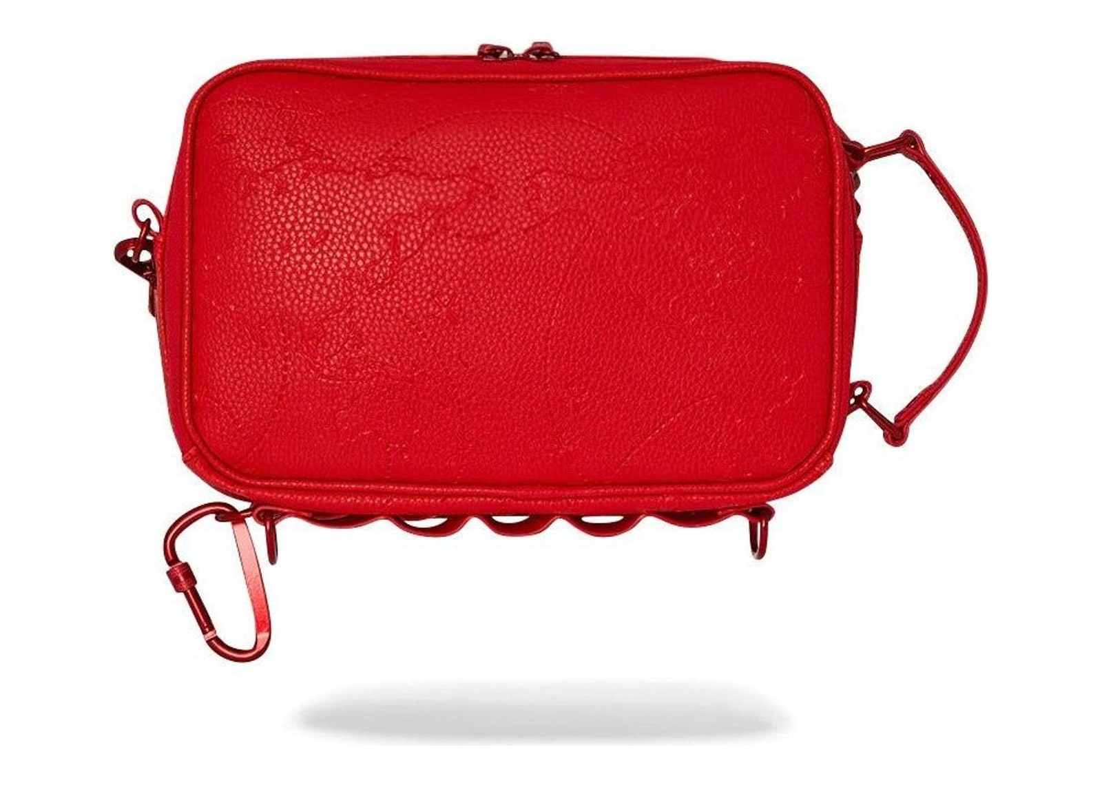 Sprayground James Global Red Crossbody Red - görsel 5