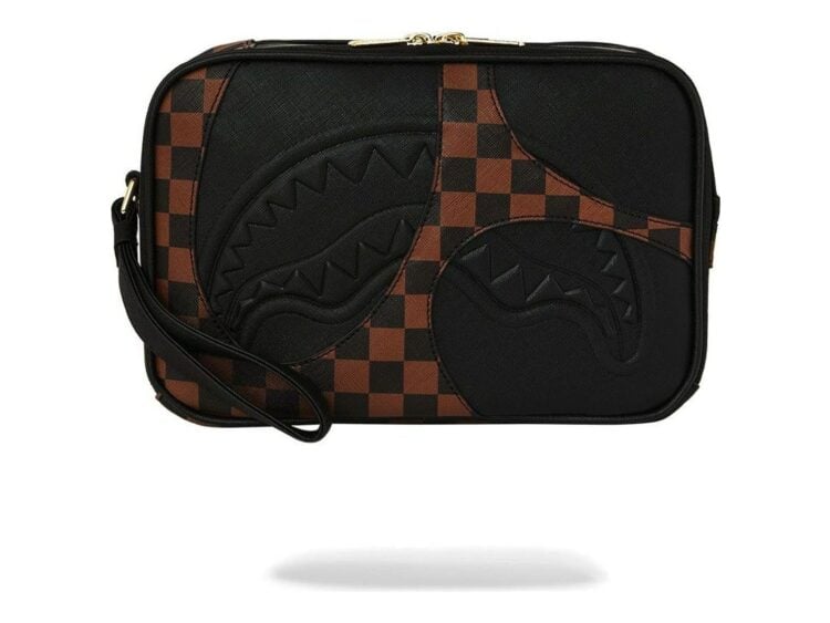 Sprayground Jetstream Brown Toiletry Bag Brown
