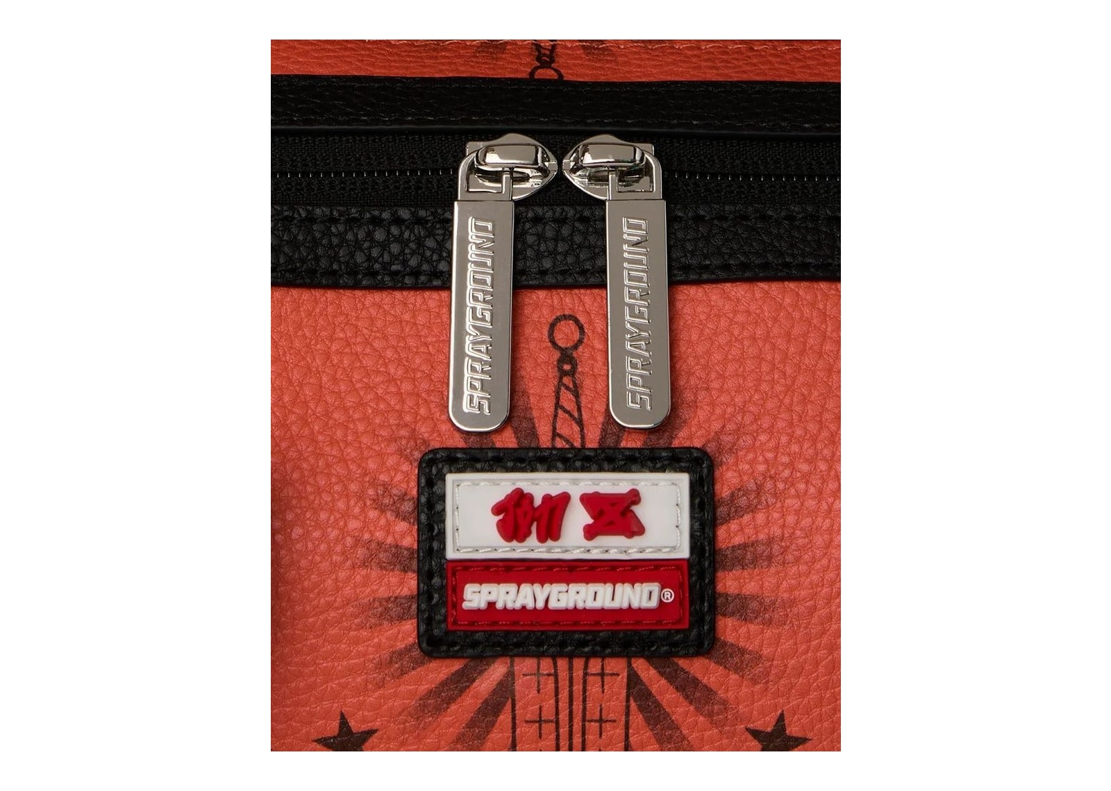 Sprayground Jon Z Tattoos Mini Duffle Orange - görsel 8