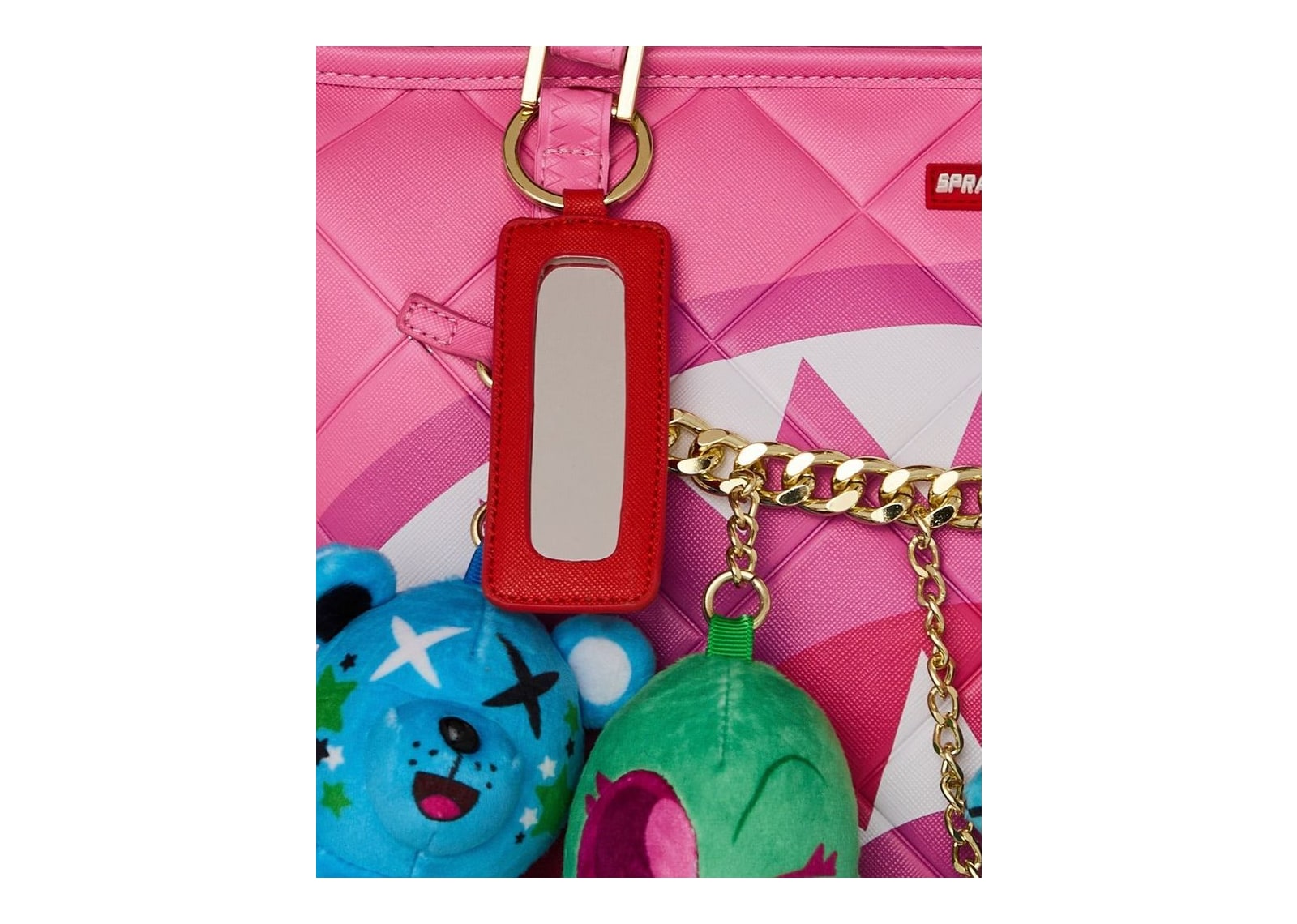 Sprayground Kawaii Dangles (Plush Charms) Tote Multicolor - görsel 4