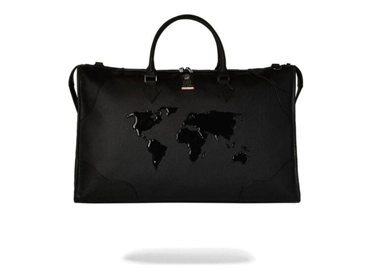 Sprayground King James Pyramid Duffle Black