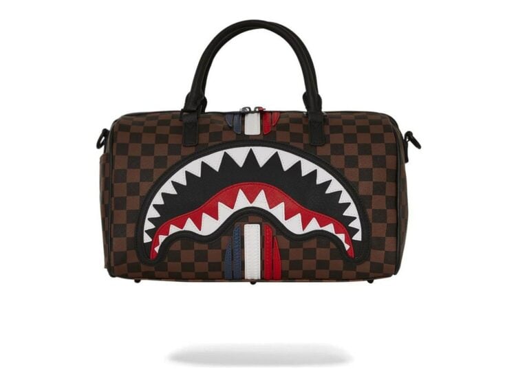 Sprayground Machine Francaise Mini Duffle Brown