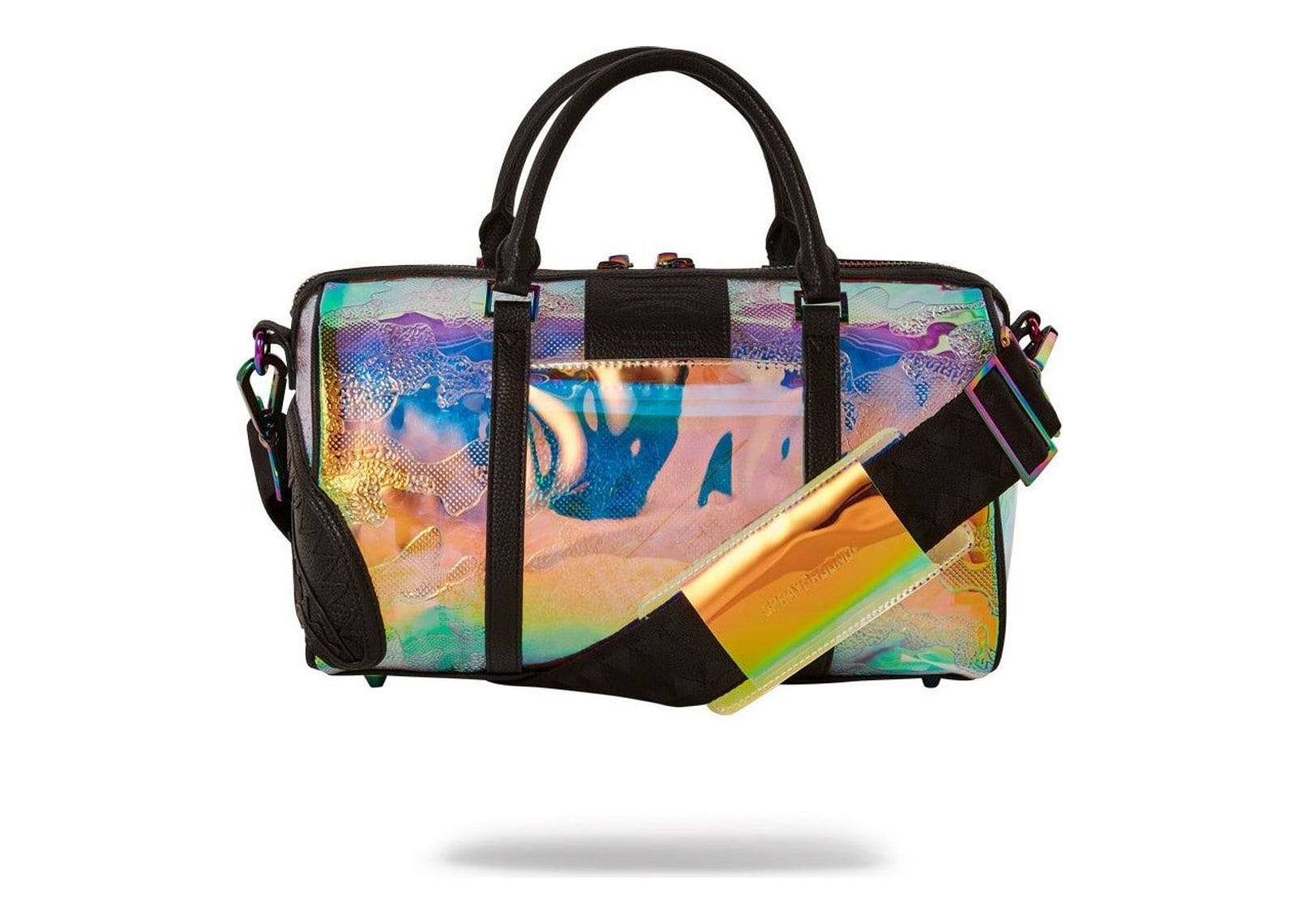 Sprayground Magic City Mini Duffle Silver - görsel 4