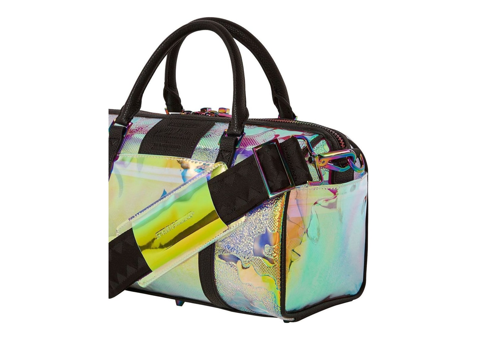 Sprayground Magic City Mini Duffle Silver - görsel 7