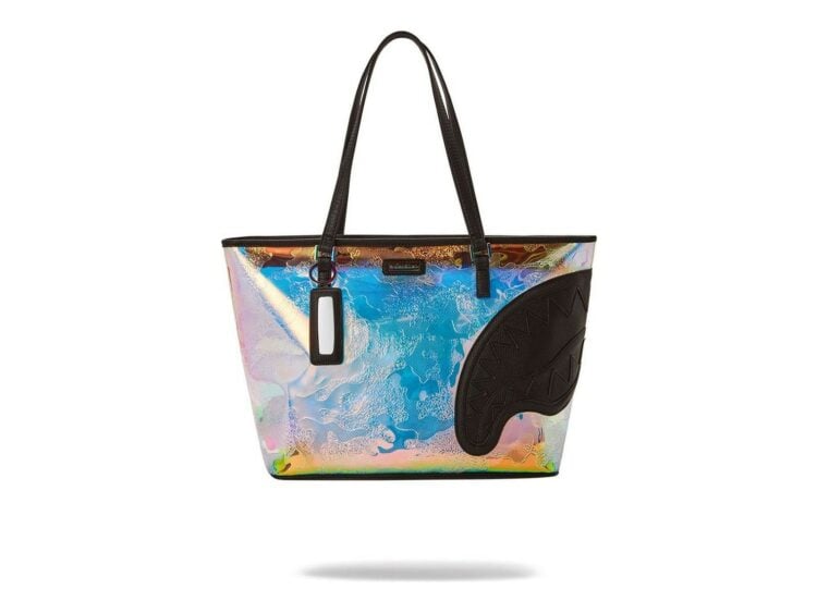 Sprayground Magic City Tote Silver