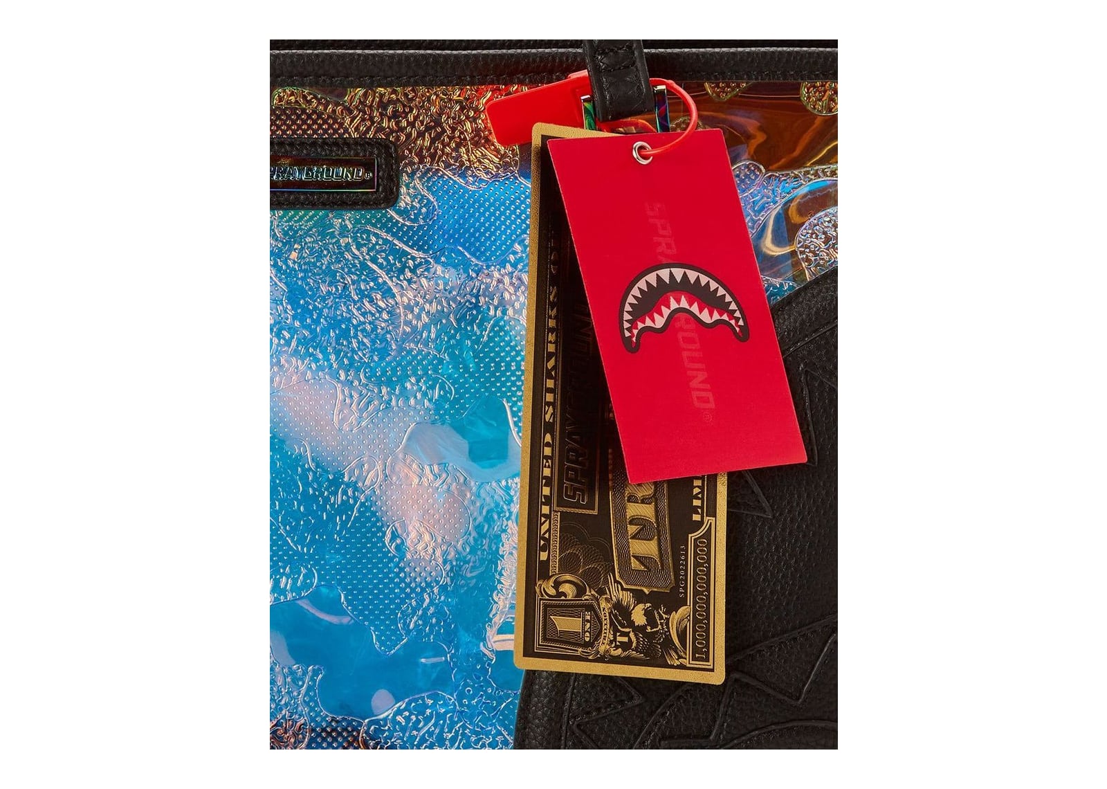 Sprayground Magic City Tote Silver - görsel 8