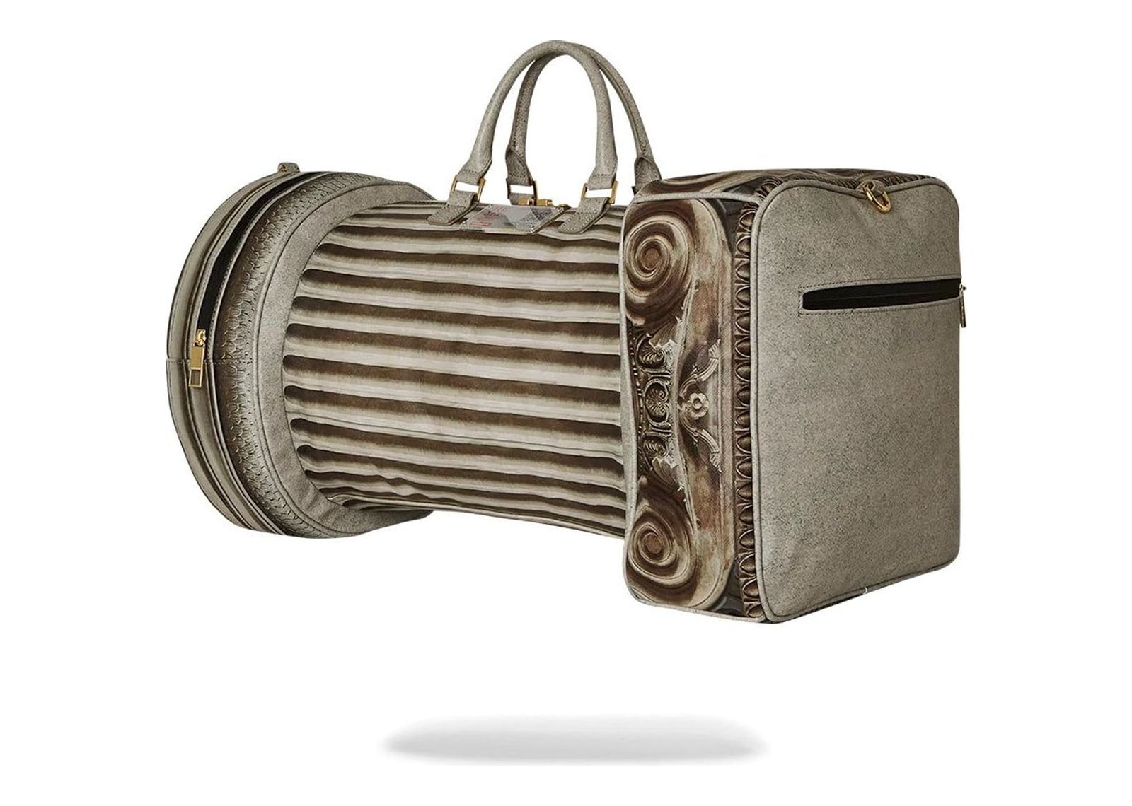 Sprayground Met Column Duffle Beige - görsel 5