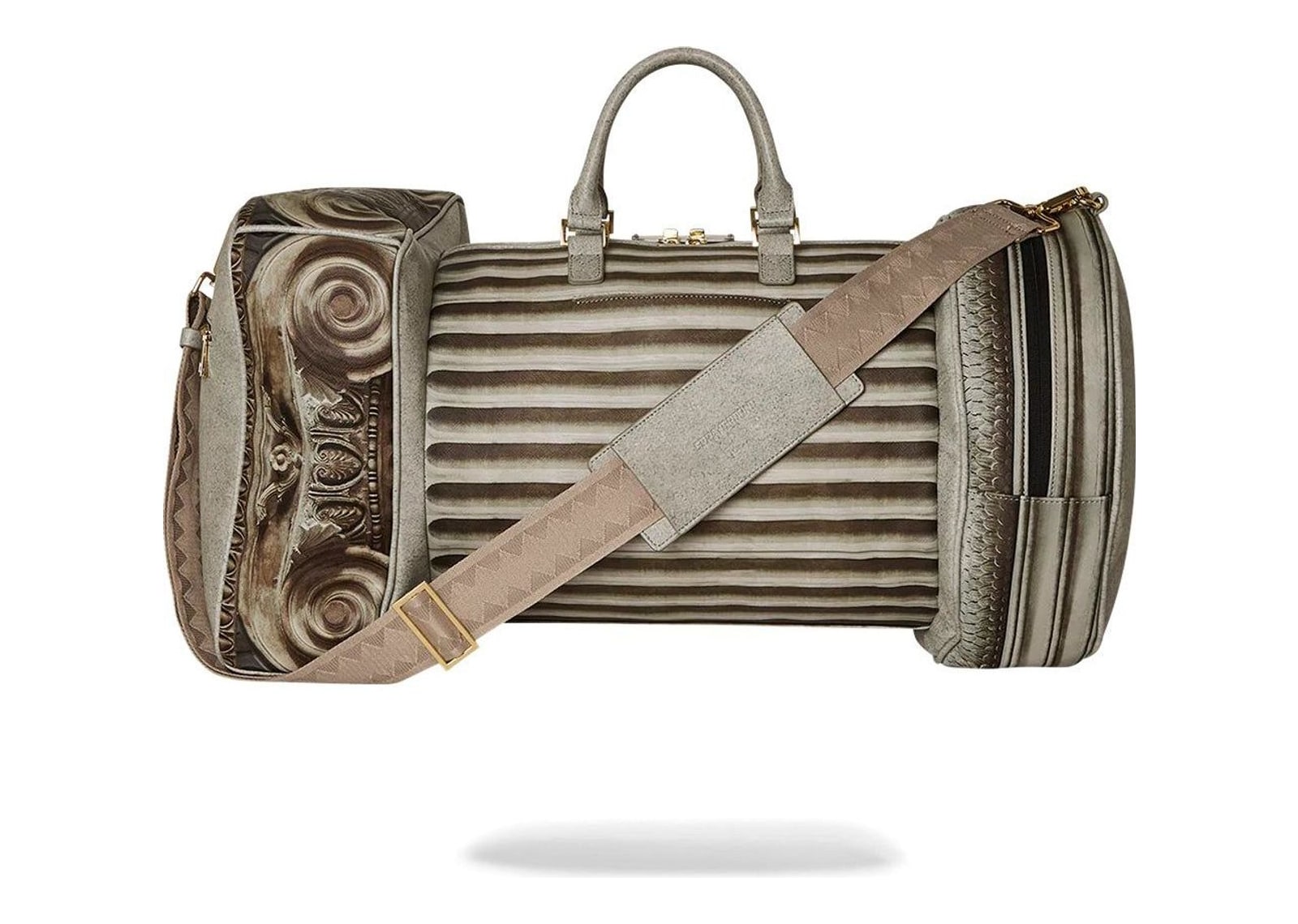 Sprayground Met Column Duffle Beige - görsel 7