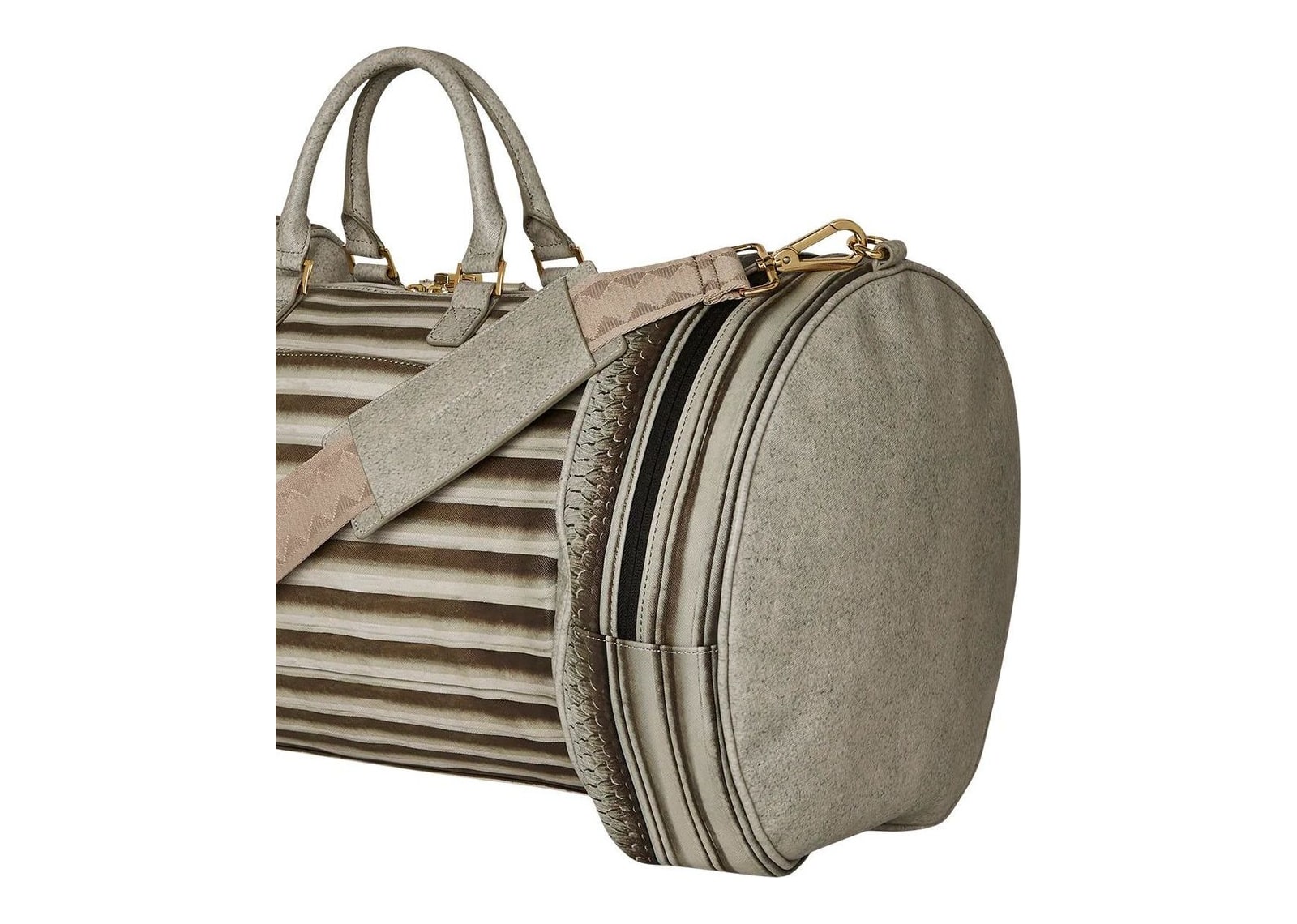Sprayground Met Column Duffle Beige - görsel 9