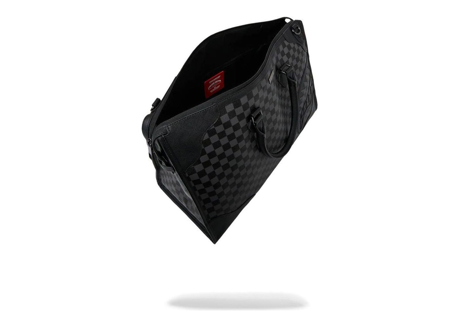 Sprayground Midnight Chateau Pyramid Duffle Black - görsel 12