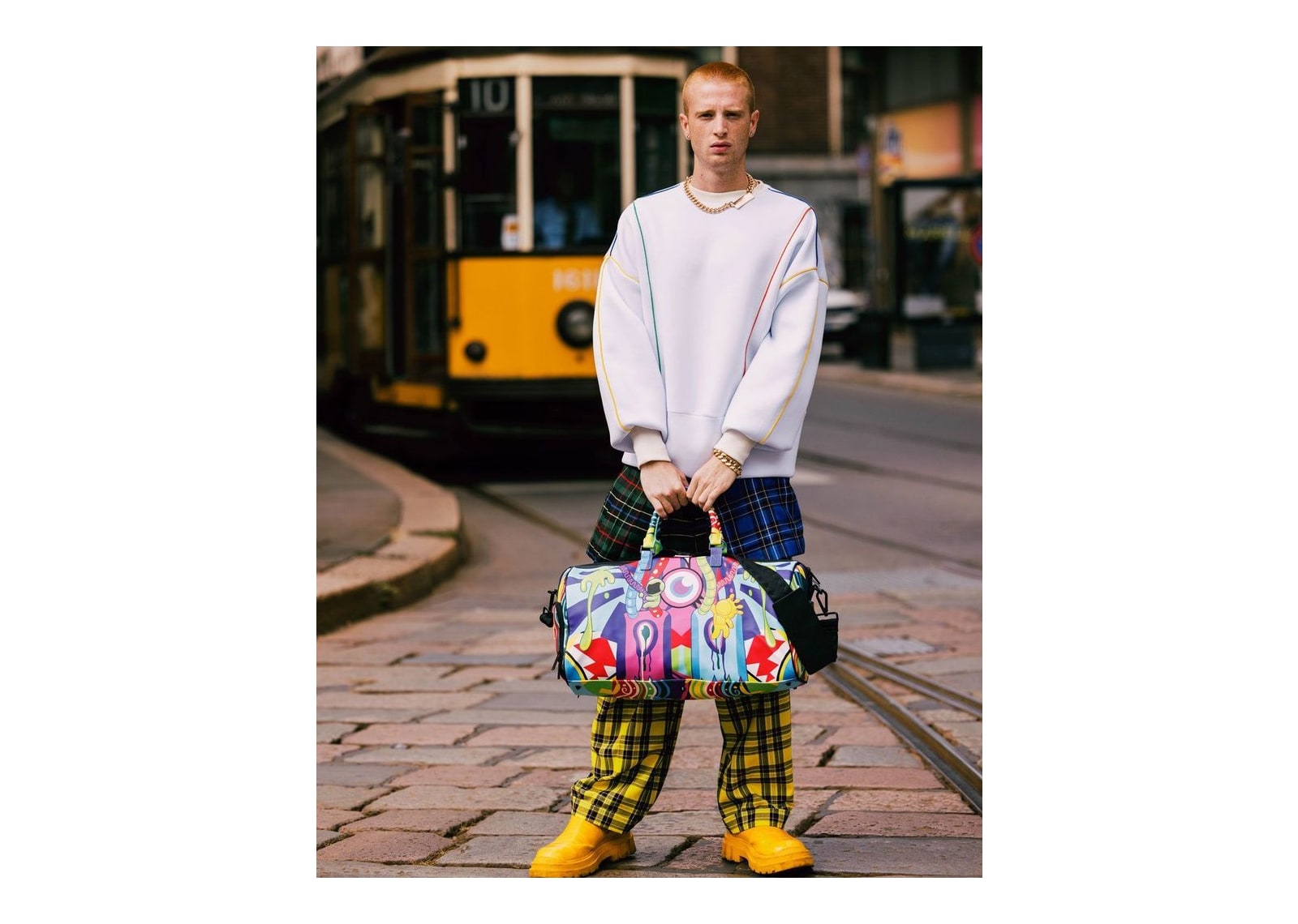 Sprayground Mindtrip Jetpack Duffle Green - görsel 7