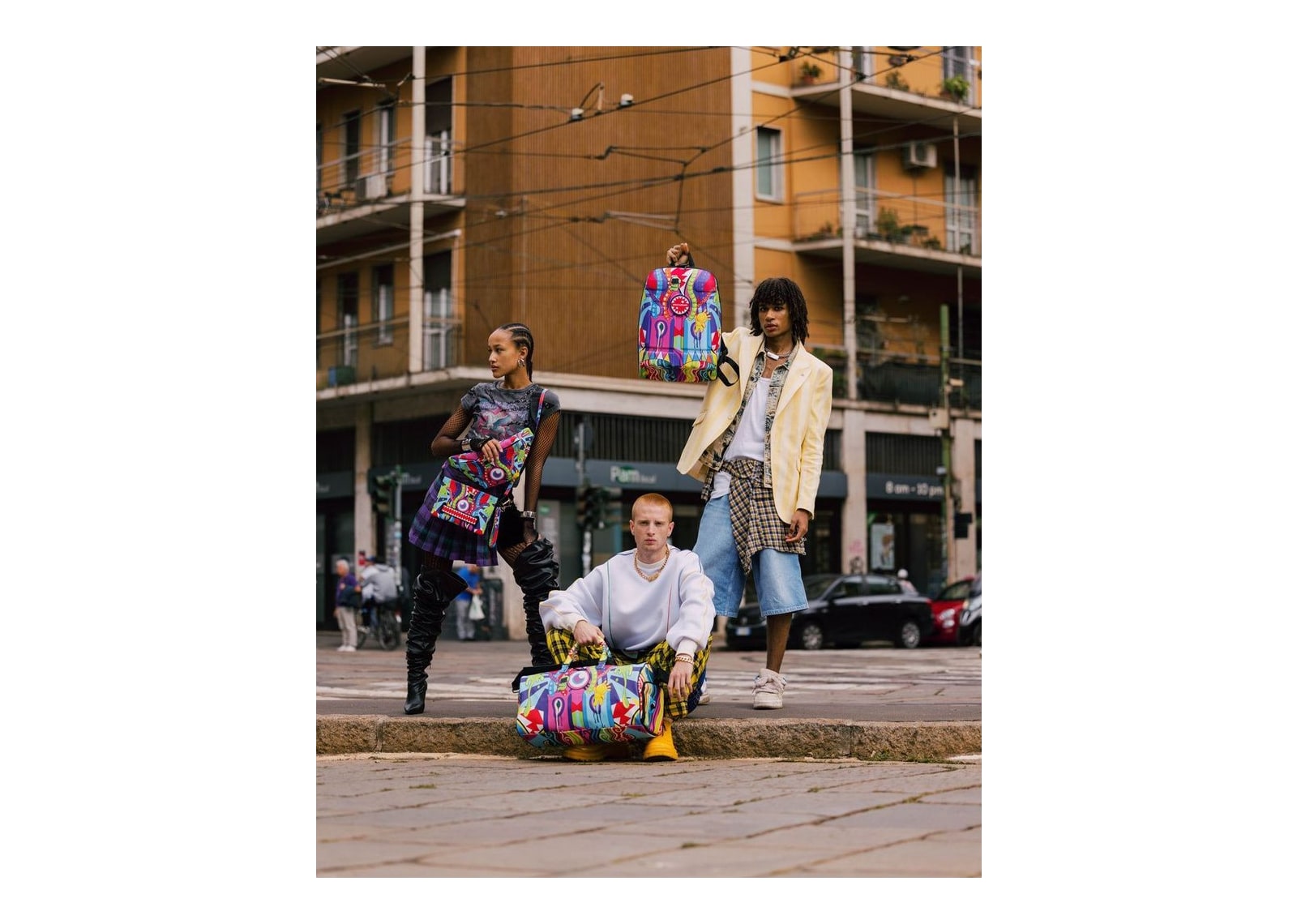 Sprayground Mindtrip Jetpack Duffle Green - görsel 9