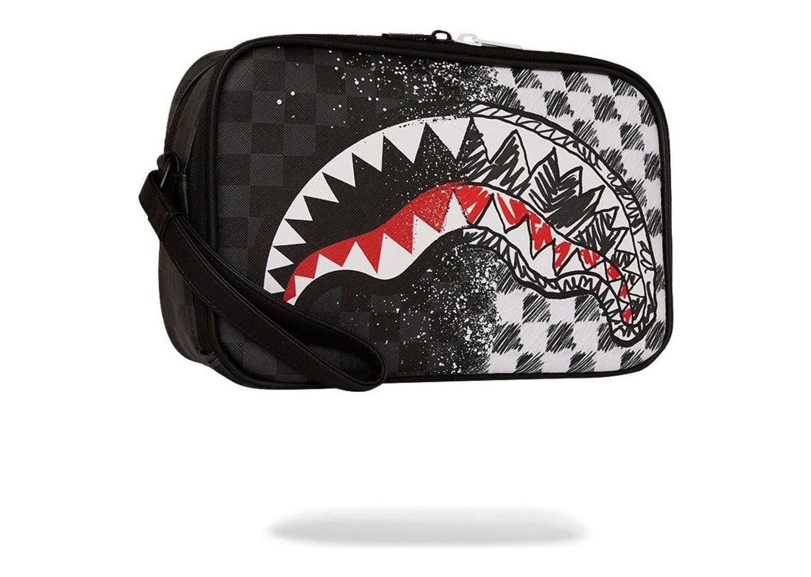 Sprayground Mix And Match Scribble Toiletry Brick Black - görsel 2