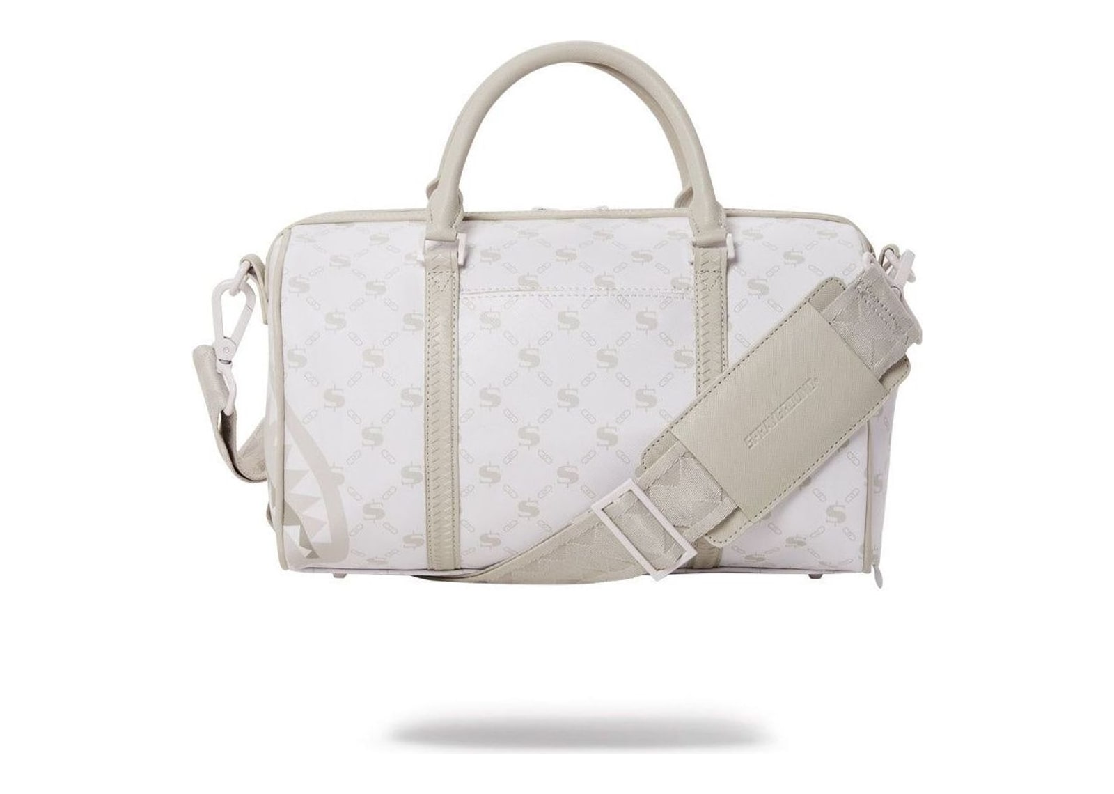 Sprayground Monogram Powder Mini Duffle White - görsel 5