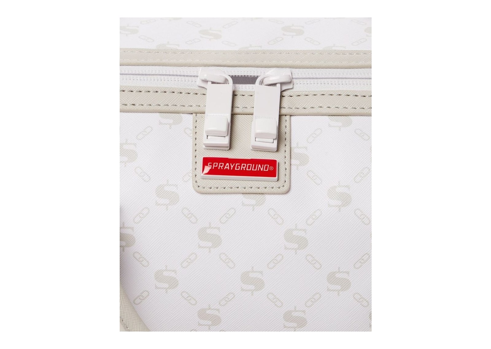 Sprayground Monogram Powder Mini Duffle White - görsel 8