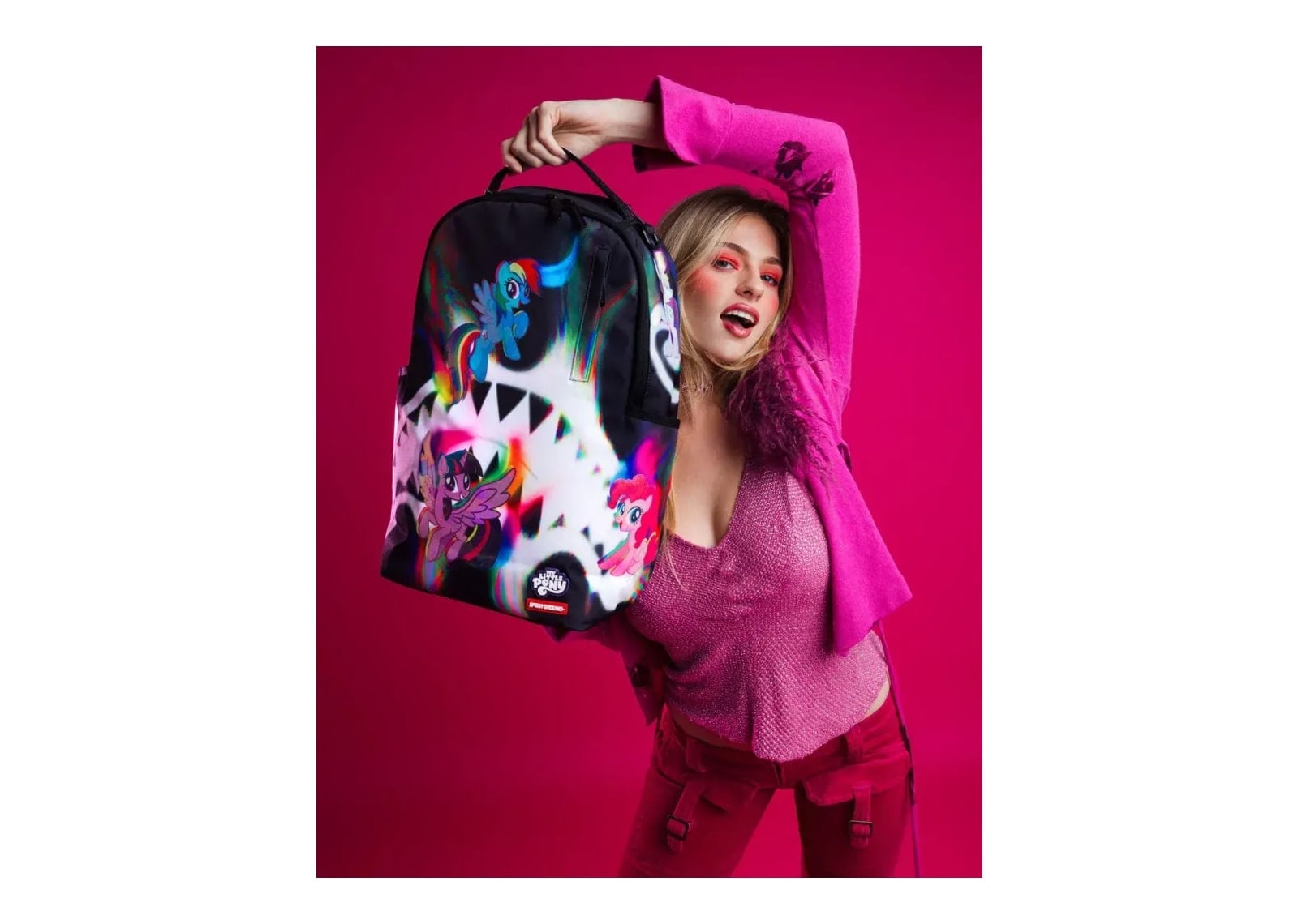 Sprayground My Little Pony Rainbow Riders DLXR Backpack - görsel 2
