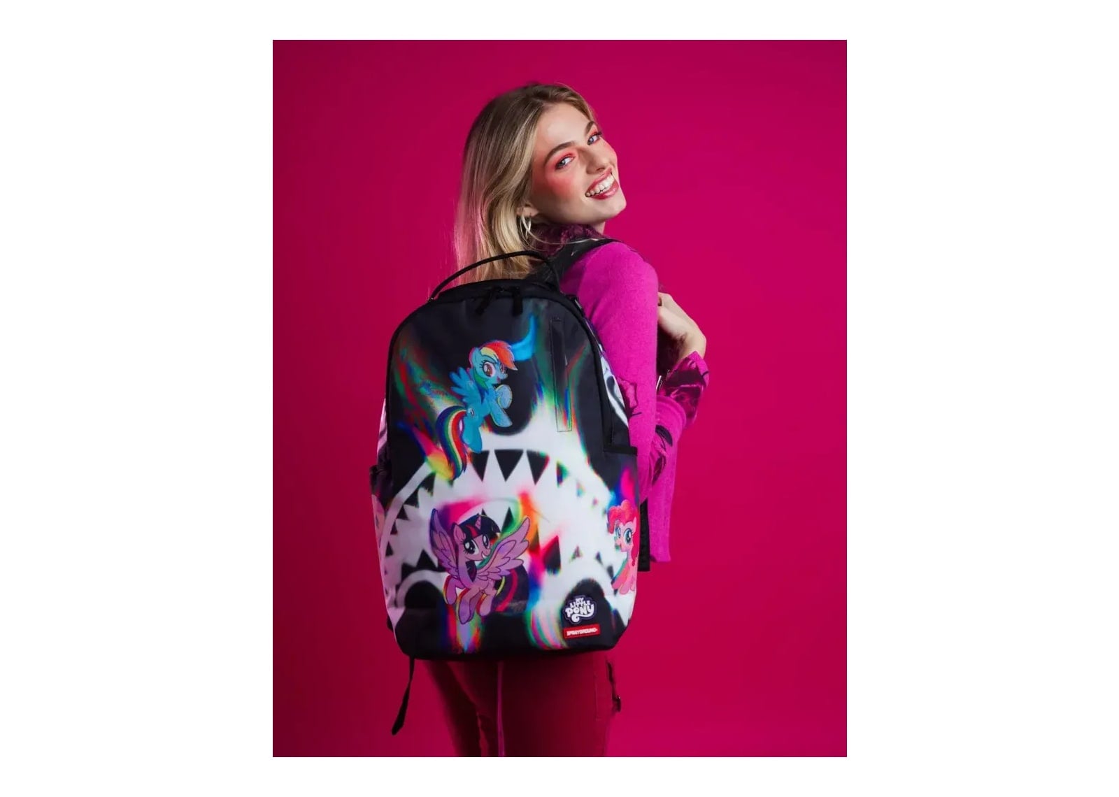 Sprayground My Little Pony Rainbow Riders DLXR Backpack - görsel 4