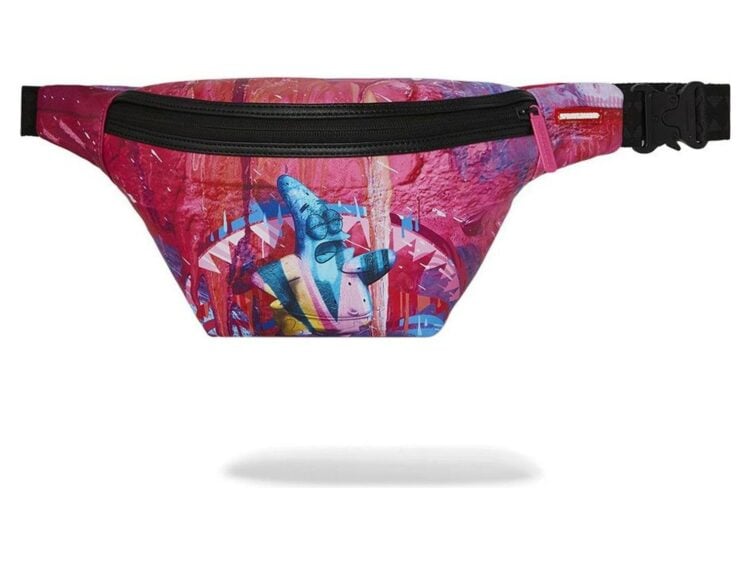 Sprayground Painted Patrick Savvy Crossbody Multicolor
