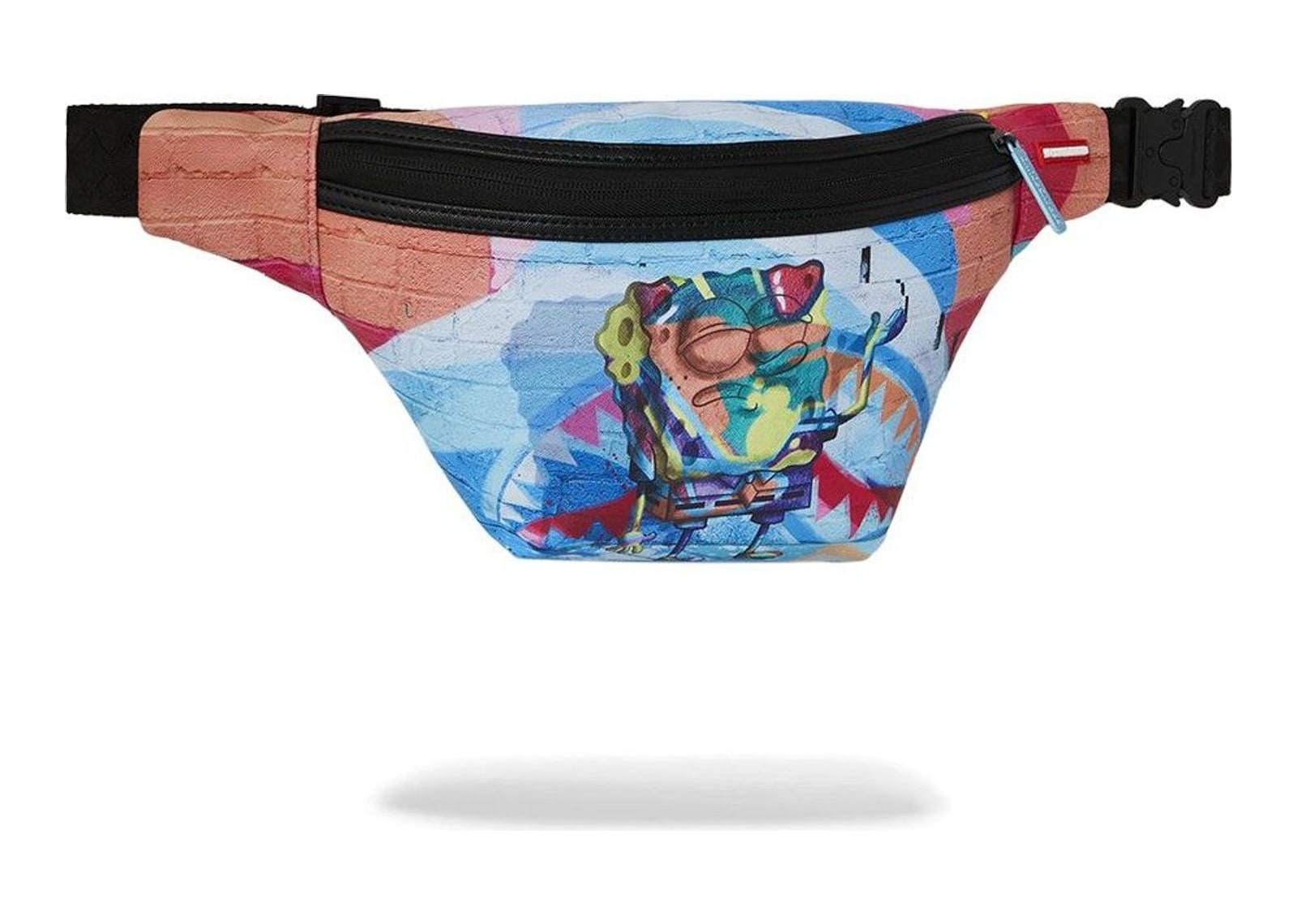 Sprayground Painted Spongebob Savvy Crossbody Multicolor - görsel 2