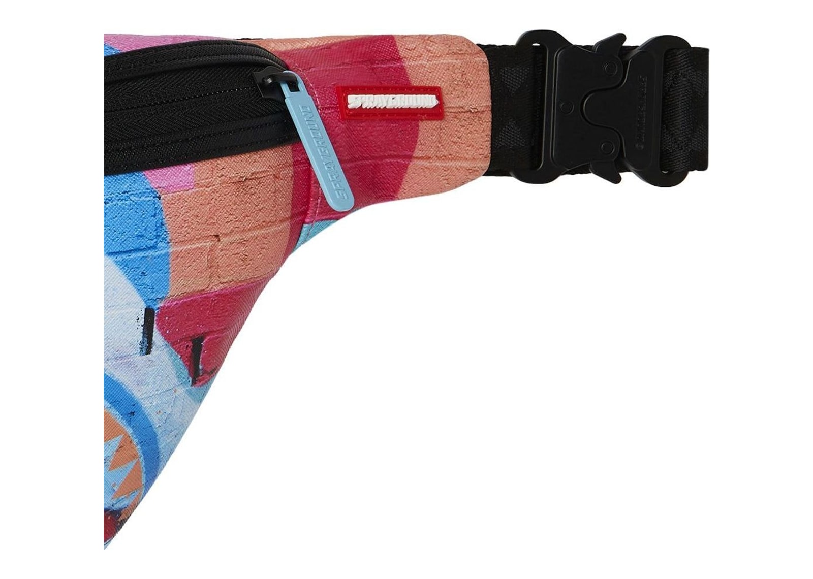 Sprayground Painted Spongebob Savvy Crossbody Multicolor - görsel 3