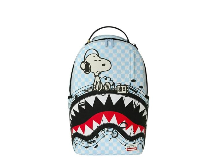 Sprayground Peanuts Snoopy Jams Backpack Blue