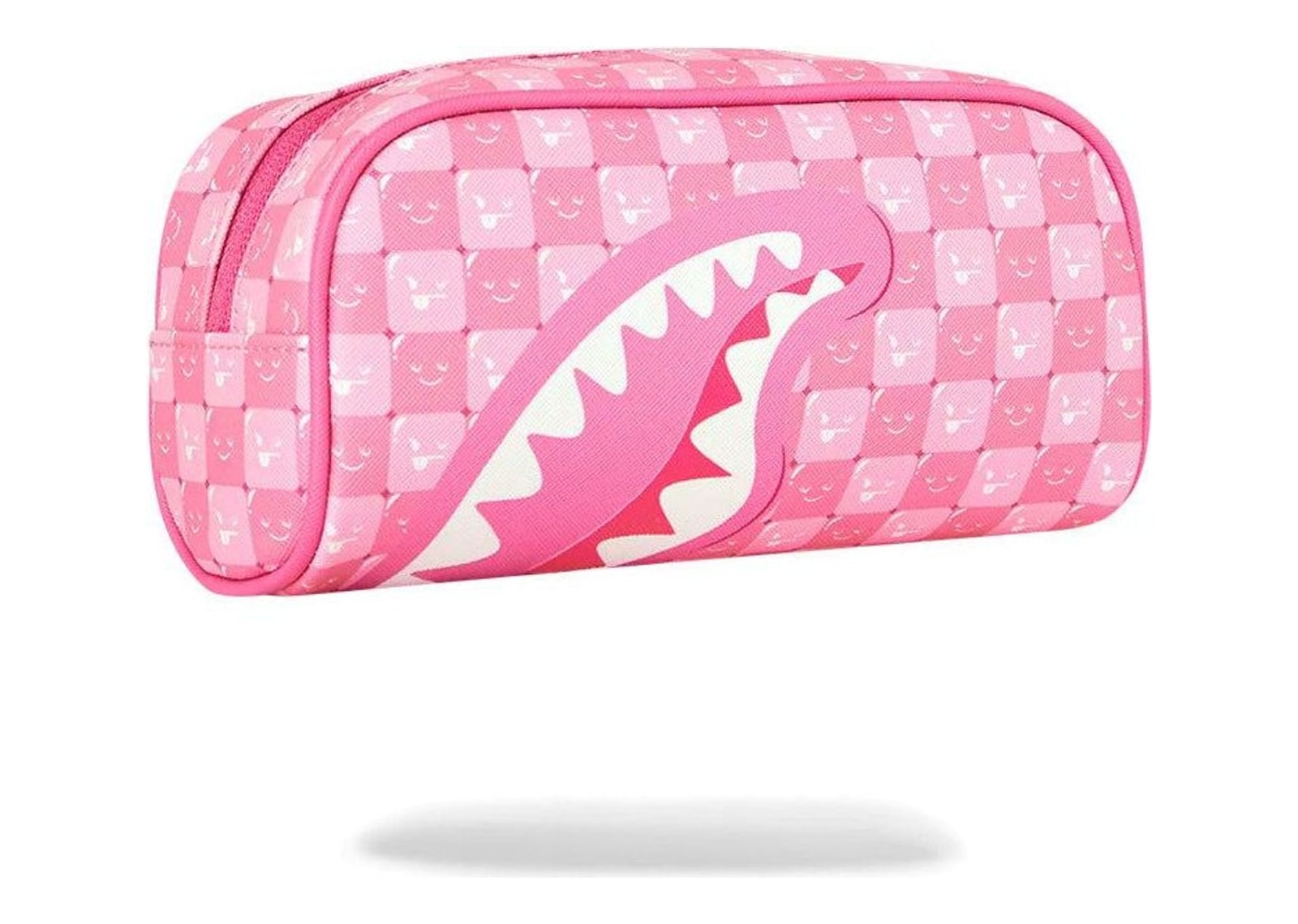 Sprayground Pink New Check Faces Pouch Pink - görsel 2
