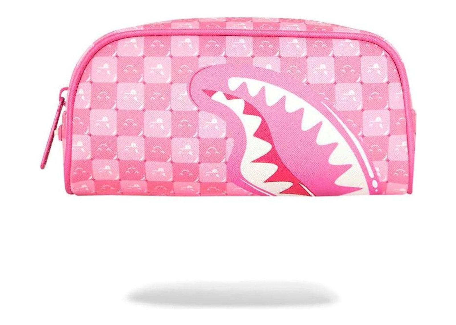 Sprayground Pink New Check Faces Pouch Pink - görsel 4