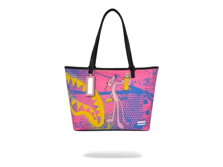 Sprayground Pink Panther Art Heist Tote