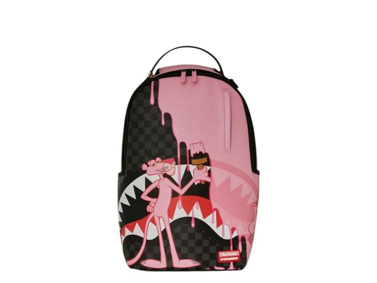 Sprayground Pink Panther Pink Painter Backpack Multicolor