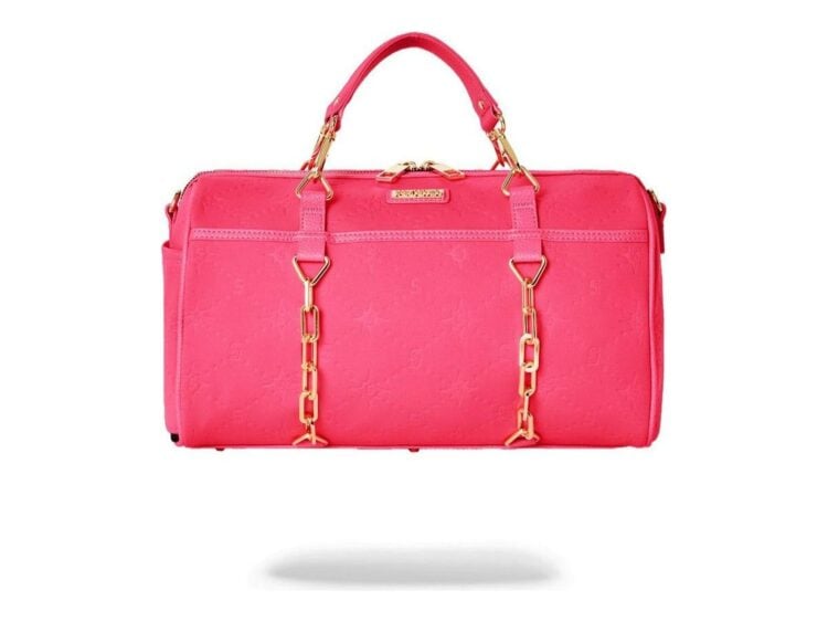 Sprayground Pink Puffy Bag Duffle Multicolor