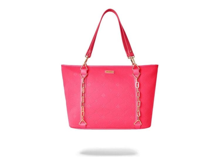 Sprayground Pink Puffy Bag Tote Bag Multicolor