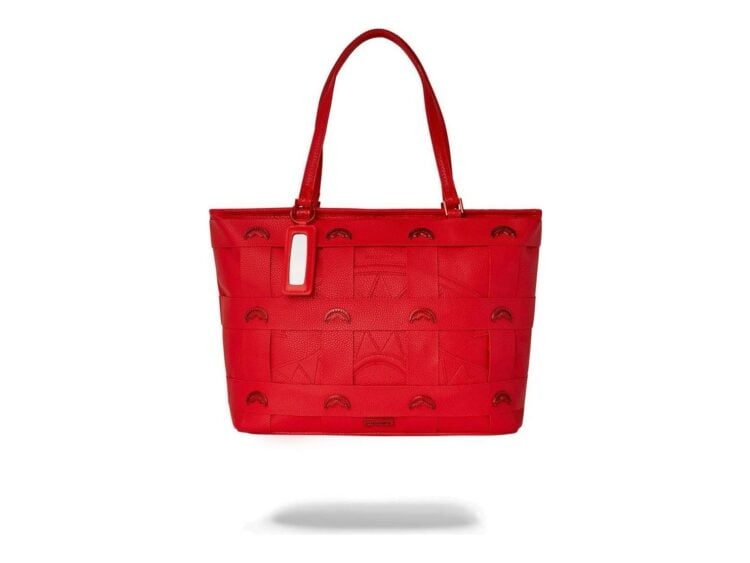 Sprayground Red Payload Classic Tote Red