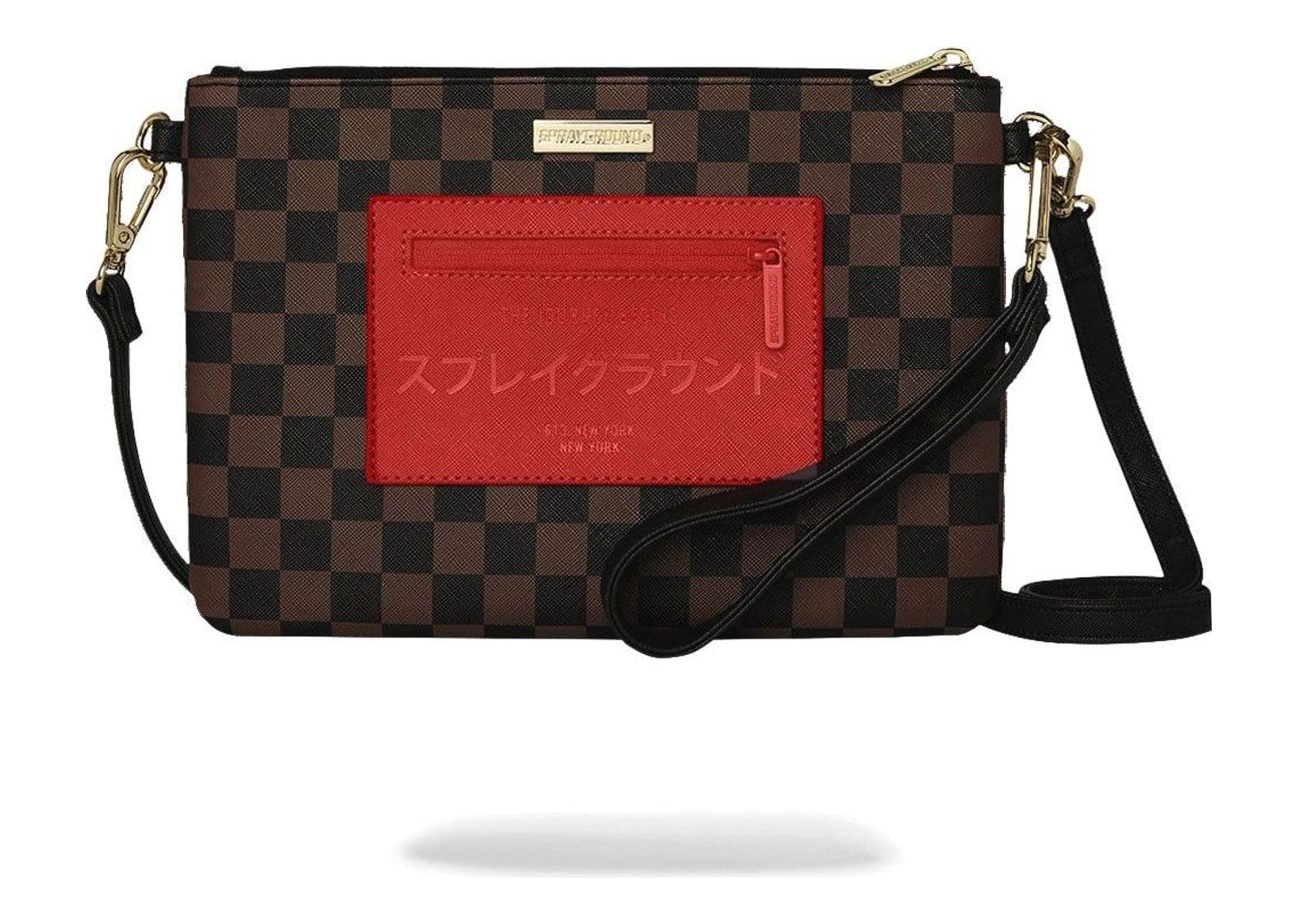 Sprayground Red Redemption Crossbody Pouchette Red