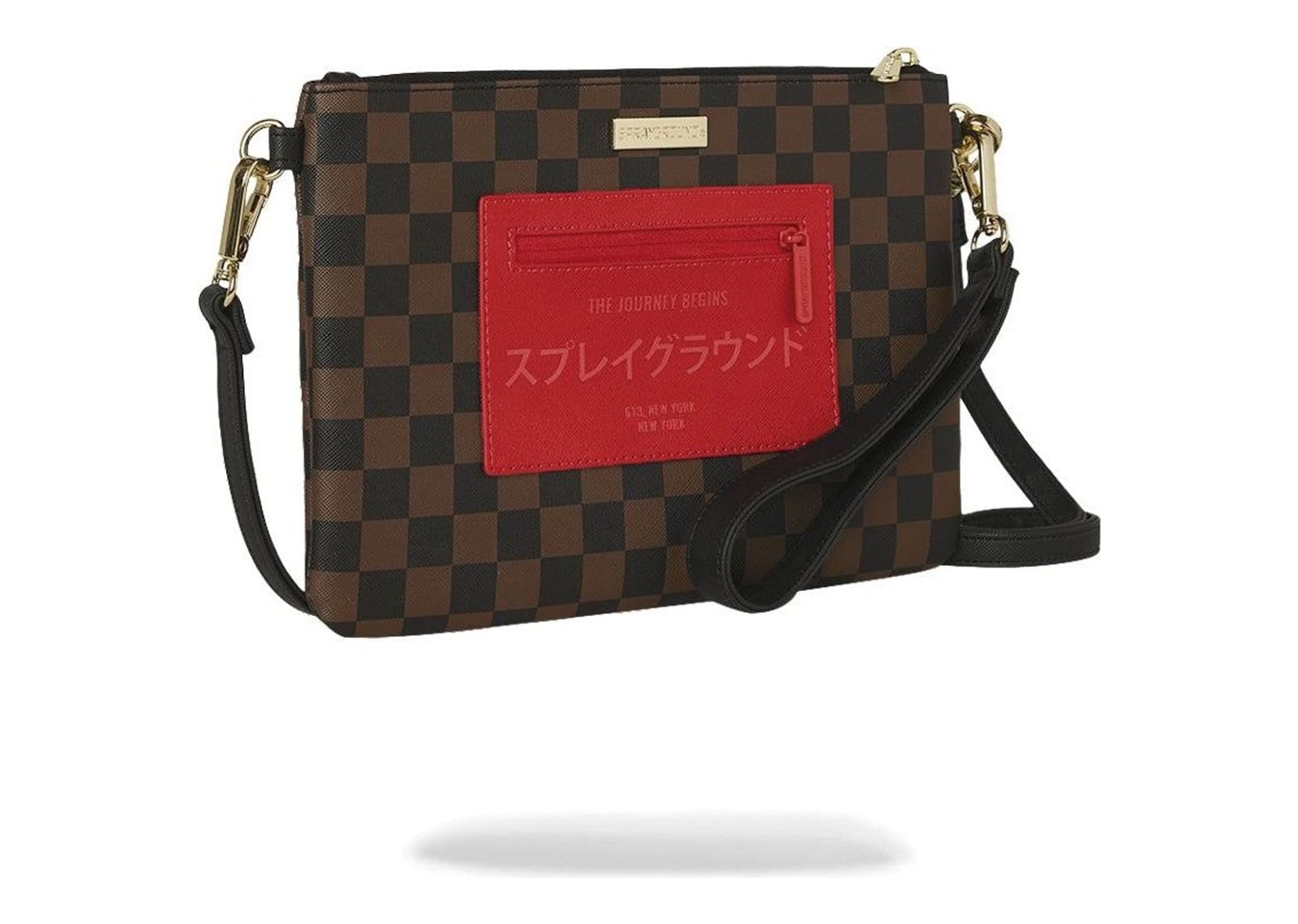 Sprayground Red Redemption Crossbody Pouchette Red - görsel 2