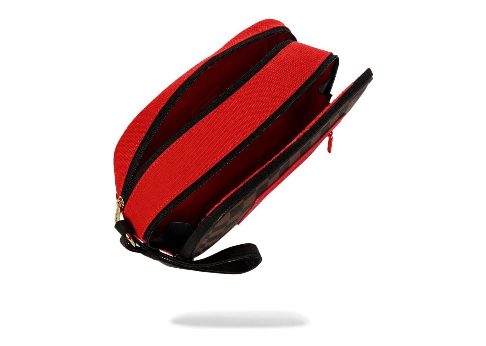 Sprayground Red Redemption Monte Toiletry Brick Red - görsel 6
