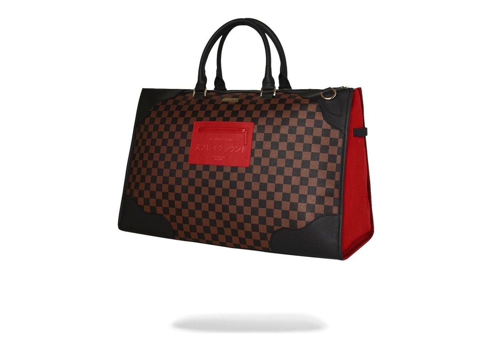 Sprayground Red Redemption Pyramid Duffle Red - görsel 5